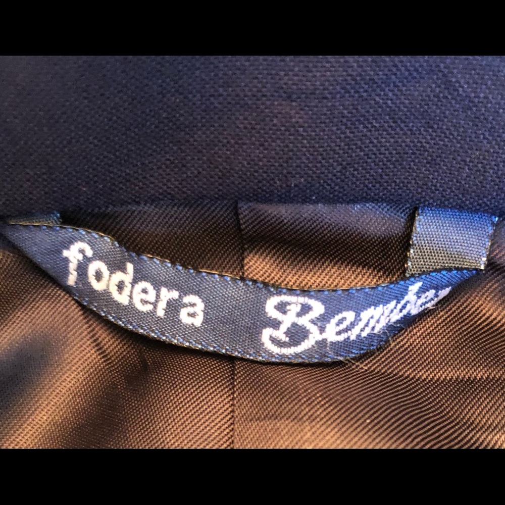 Antonio Baldan Italian Wool 2 Button Blazer Size 40R - Picture 12 of 15